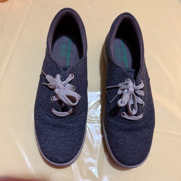 GRASSHOPPERS WOMEN'S ORTHOLITE BLUE GRAY SNEAKER SIZE 8M - Picture 1 of 7